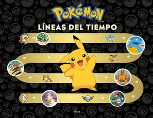 Portada del libro POKEMON: LINEAS DEL TIEMPO - Compralo en ByAnaCeci.com