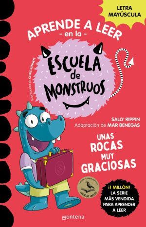 Portada del libro APRENDER A LEER EN LA ESCUELA DE MONSTRUOS 16: UNAS ROCAS MUY GRACIOSAS - Compralo en ByAnaCeci.com