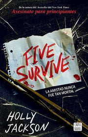 Portada del libro FIVE SURVIVE - Compralo en ByAnaCeci.com