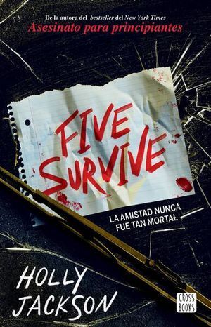 Portada del libro FIVE SURVIVE - Compralo en ByAnaCeci.com