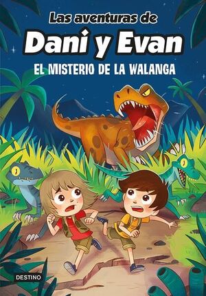 Portada del libro LAS AVENTURAS DE DANI Y EVAN 4. EL MISTERIO DE LA WALANGA - Compralo en ByAnaCeci.com