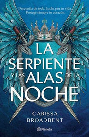 Portada del libro CORONAS DE NYAXIA 1: LA SERPIENTE Y LAS ALAS DE LA NOCHE - Compralo en ByAnaCeci.com