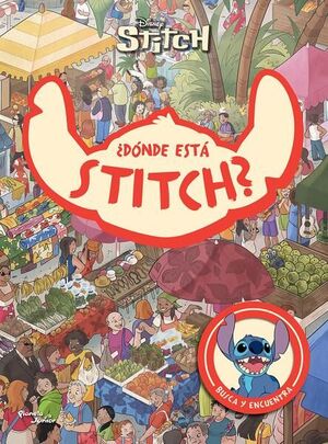 Portada del libro ¿DÓNDE ESTÁ STITCH? - Compralo en ByAnaCeci.com