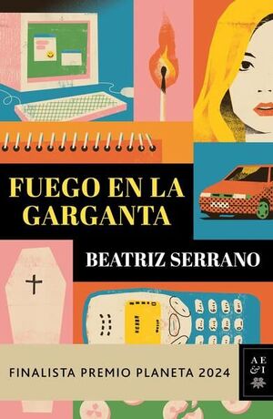 Portada del libro FUEGO EN LA GARGANTA - Compralo en ByAnaCeci.com