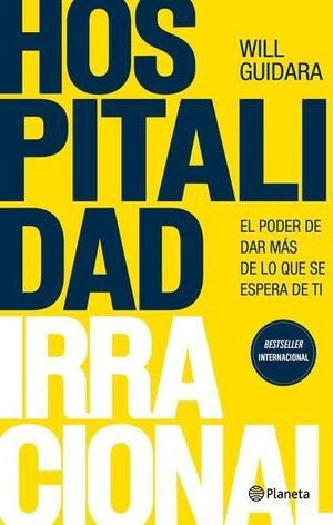 Portada del libro HOSPITALIDAD IRRACIONAL - Compralo en ByAnaCeci.com