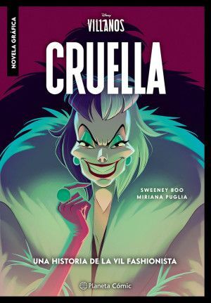 Portada del libro VILLANOS. CRUELLA ( NOVELA GRÁFICA) - Compralo en ByAnaCeci.com