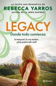 Portada del libro LEGACY 1 DONDE TODO COMIENZA - Compralo en ByAnaCeci.com
