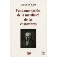 Portada del libro FUNDAMENTACION DE LA METAFISICA DE LAS COSTUMBRES - Compralo en ByAnaCeci.com