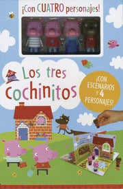 Portada del libro PLAYHOUSE: LOS TRES COCHINITOS - Compralo en ByAnaCeci.com