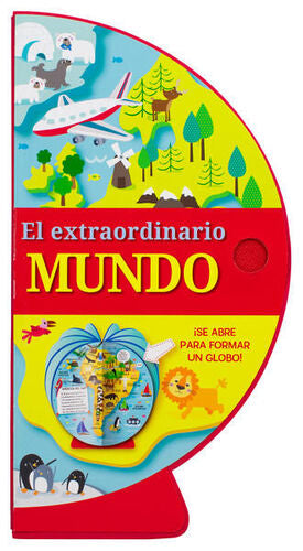 Portada del libro LIBRO INFANTIL ESFÉRICO: EL EXTRAORDINARIO MUNDO - Compralo en ByAnaCeci.com