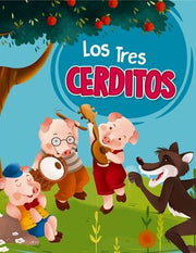 Portada del libro 32 PAGINAS: LOS TRES CERDITOS - Compralo en ByAnaCeci.com