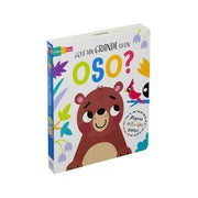 Portada del libro ¿QUE TAN GRANDE ES UN OSO?: LIBRO CON VENTANAS DESLIZABLES - Compralo en ByAnaCeci.com