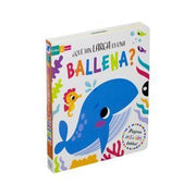 Portada del libro ¿QUÉ TAN LARGA ES UNA BALLENA? : LIBRO CON VENTANAS DESLIZABLES - Compralo en ByAnaCeci.com