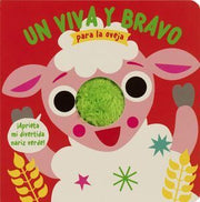 Portada del libro UN VIVA Y BRAVO PARA LA OVEJA. ¡APRIETA MI DIVERTIDA NARIZ VERDE! - Compralo en ByAnaCeci.com