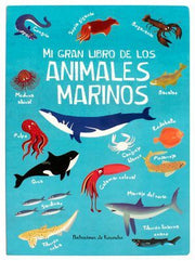 Portada del libro MI GRAN LIBRO DE LOS ANIMALES MARINOS - Compralo en ByAnaCeci.com