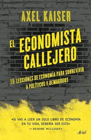 Portada del libro EL ECONOMISTA CALLEJERO - Compralo en ByAnaCeci.com