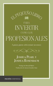 Portada del libro EL PEQUEÑO LIBRO PARA INVERTIR COMO LOS PROFESIONALES - Compralo en ByAnaCeci.com