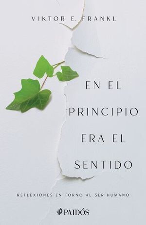 Portada del libro EN EL PRINCIPIO ERA EL SENTIDO - Compralo en ByAnaCeci.com