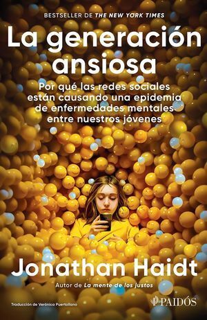 Portada del libro LA GENERACION ANSIOSA - Compralo en ByAnaCeci.com