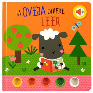 Portada del libro CUENTO INFANTIL: BOTONES LA OVEJA QUIERE LEER - Compralo en ByAnaCeci.com