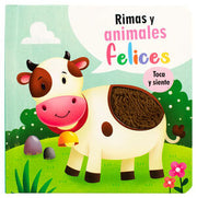 Portada del libro RIMAS Y ANIMALES FELICES - Compralo en ByAnaCeci.com