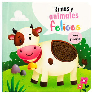 Portada del libro RIMAS Y ANIMALES FELICES - Compralo en ByAnaCeci.com