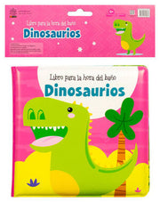 Portada del libro LA HORA DEL BAÑO: DINOSAURIOS - Compralo en ByAnaCeci.com