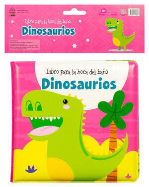 Portada del libro LA HORA DEL BAÑO: DINOSAURIOS - Compralo en ByAnaCeci.com