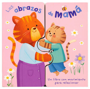 Portada del libro LIBRO PARA BEBÉS: LOS ABRAZOS DE MAMÁ - Compralo en ByAnaCeci.com