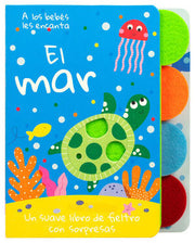 Portada del libro LIBRO PARA BEBÉS: A LOS BEBÉS LES ENCANTA EL MAR - Compralo en ByAnaCeci.com