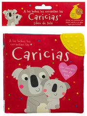 Portada del libro A LOS BEBÉS LES ENCANTAN: LAS CARICIAS - Compralo en ByAnaCeci.com