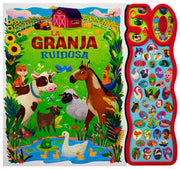 Portada del libro LIBRO INFANTIL CON 50 SONIDOS: LA GRANJA RUIDOSA - Compralo en ByAnaCeci.com