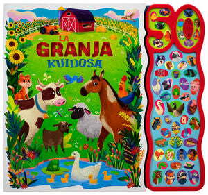 Portada del libro LIBRO INFANTIL CON 50 SONIDOS: LA GRANJA RUIDOSA - Compralo en ByAnaCeci.com