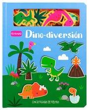 Portada del libro FIELTROMANÍA: DINO-DIVERSIÓN - Compralo en ByAnaCeci.com