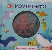 Portada del libro EN MOVIMIENTO: ANIMALES MARINOS BFBRI1604 - Compralo en ByAnaCeci.com