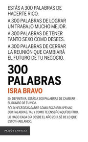 Portada del libro 300 PALABRAS - Compralo en ByAnaCeci.com