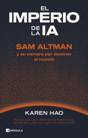 Portada del libro EL IMPERIO DE LA IA - Compralo en ByAnaCeci.com