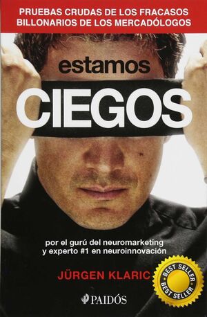 Portada del libro ESTAMOS CIEGOS - Compralo en ByAnaCeci.com