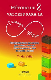 Portada del libro MÉTODO DE 8 VALORES PARA LA CRIANZA EFECTIVA - Compralo en ByAnaCeci.com