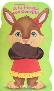 Portada del libro ANIMADEDITOS: A LA FIESTA CON CONEJITA BBTCF8902 - Compralo en ByAnaCeci.com