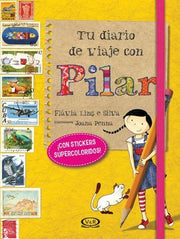 Portada del libro TU DIARIO DE VIAJE CON PILAR - Compralo en ByAnaCeci.com