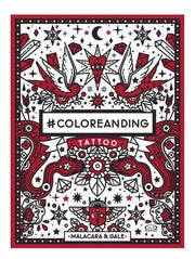 Portada del libro COLOREANDING. TATTOO - Compralo en ByAnaCeci.com
