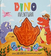 Portada del libro DINO AVENTURAS - LABERINTICA - Compralo en ByAnaCeci.com