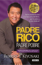 Portada del libro PADRE RICO, PADRE POBRE - Compralo en ByAnaCeci.com