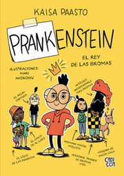 Portada del libro PRANKESTEIN - Compralo en ByAnaCeci.com