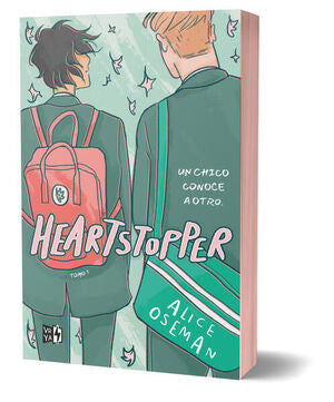 Portada del libro HEARTSTOPPER 1 (CANTOS PINTADOS) - Compralo en ByAnaCeci.com