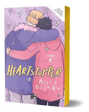 Portada del libro HEARTSTOPPER 4 (CANTOS PINTADOS) - Compralo en ByAnaCeci.com