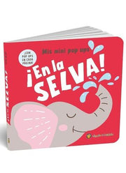 Portada del libro EN LA SELVA MIS MINI POP UPS - Compralo en ByAnaCeci.com