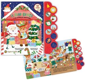Portada del libro EL RENO RENZO Y LAS ESTRELLAS NAVIDEÑAS (LIBRO CON SONIDOS) - Compralo en ByAnaCeci.com