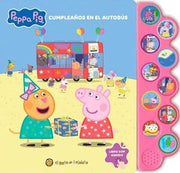 Portada del libro PEPPA PIG CUMPLEAÑOS EN EL AUTOBUS - Compralo en ByAnaCeci.com